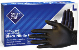 GNPR-BK Black Nitrile Gloves