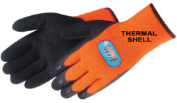 ORANGE THERMAL LINED WINTER WORK GLOVE WITH TEXTURED GRIP PALM (DOZEN) – ITEM#: 4789HO