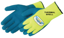 LIME GREEN THERMAL LINED WINTER WORK GLOVE WITH TEXTURED GRIP PALM (DOZEN) – ITEM#: 4789LG