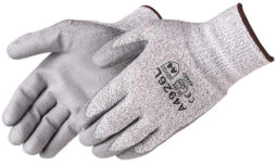 Z-GRIP® ANSI Level 4 Gray Cut Resistant Polyurethane Palm Coated Gloves – (Dozen) ITEM# A4926