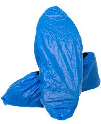 DuraWear™ BLUE WATERPROOF POLYETHYLENE SHOE & BOOT COVER – ITEM #17440
